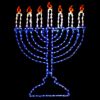 Picture of Hanukkah LED Menorah Candle