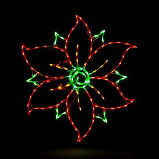 Picture of Poinsettia LED 48"