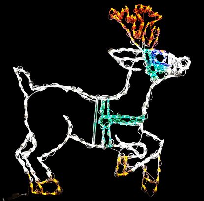 Picture of Reindeer Prancing LED 48"