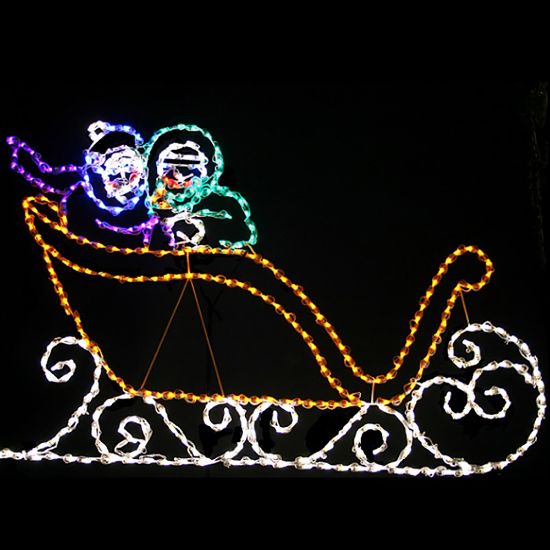 Picture of Victorian Sleigh LED 49"