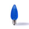 Picture of C9 LED Bulb - Blue Transparent