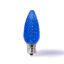 Picture of C9 LED Bulb - Blue Transparent