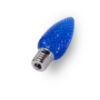 Picture of C9 LED Bulb - Blue Transparent