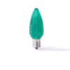 Picture of C9 LED Bulb - Green Transparent