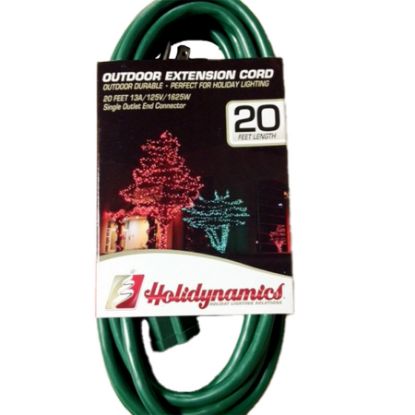 Picture of Single Plug Extension Cord 20'