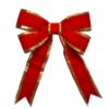 Picture of 48" Red Bow with Gold Trim 