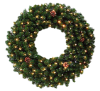 Picture of 72" Mixed Noble Wreath Classic White LED M8 2Pc