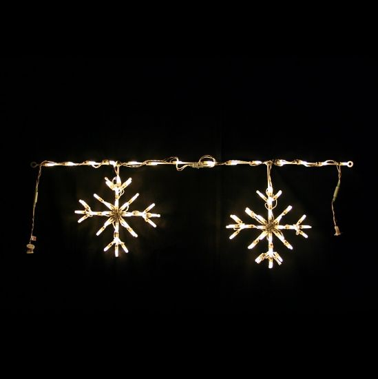 Picture of LED Blizzard Artisticks Roofline Decor - Classic White