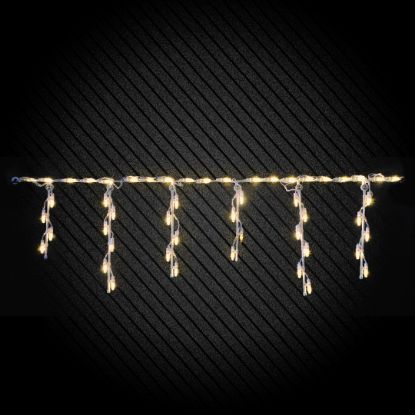 Picture of LED Icicle Artisticks - Classic White - Roof Line Decor