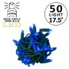 Picture of 5MM 50L 4" Spacing LED Blue Gr Cord