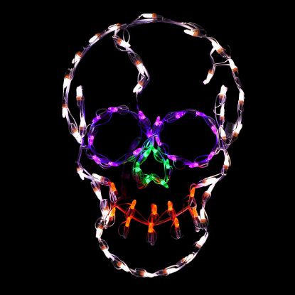 Picture of Halloween LED Small Skull 24"