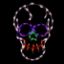 Picture of Halloween LED Small Skull 24"