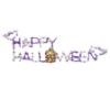 Picture of LED Halloween Sign Happy Halloween 57"