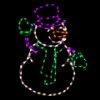 Picture of Snowman Waving LED 35"