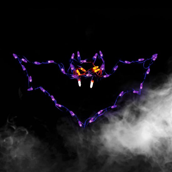 Picture of Halloween LED VLAD Bat 23"