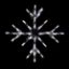 Picture of Snowflake LED Pure White 18"