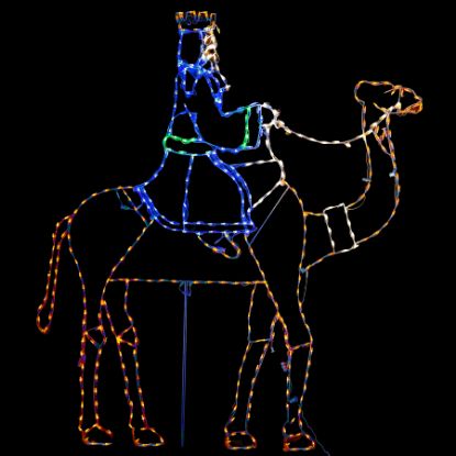 Picture of Nativity Wiseman Riding Camel LED 112"