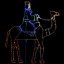Picture of Nativity Wiseman Riding Camel LED 112"