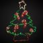 Picture of Christmas Tree with Candy Canes LED 60"