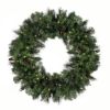 Picture of 36" Mixed Noble Wreath Classic White LED 5MM