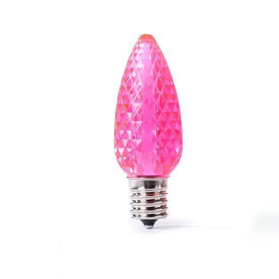 Picture of C9 LED Bulbs - Pink Transparent