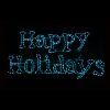 Picture of Sign Dynamic RGB LED Happy Holidays 18'