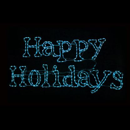 Picture of Sign Dynamic RGB LED Happy Holidays 18'