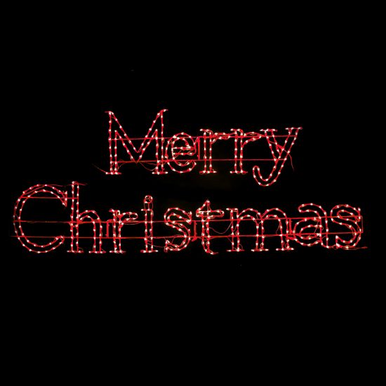 Picture of Sign Dynamic RGB LED Merry Christmas 18'