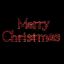Picture of Sign Dynamic RGB LED Merry Christmas 18'