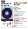 Picture of 60" Dynamic Greenery RGB Wreath