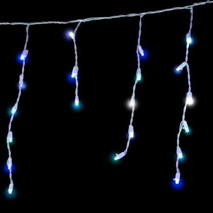 Picture of Dynamic RGBWW LED Icicle Drop Light Set