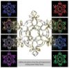 Picture of Dynamic RGBWW Snowflake Hexagonal 30"