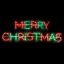 Picture of Sign LED Merry Christmas 44"