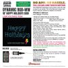 Picture of Sign Dynamic RGBWW LED Happy Holidays 18'