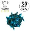 Picture of 5MM 50L 4" Spacing LED Teal Gr Cord