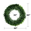 Picture of 60" Oregon Wreath  Warm White 