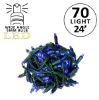 Picture of 5MM 70L 4" Spacing LED Blue Gr Cord