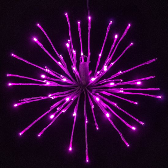 Picture of 16" Christmas LED Spritzer Pink