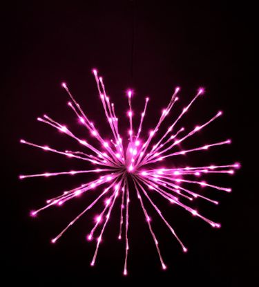 Picture of 24" Christmas LED Spritzer Pink