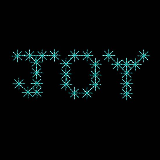 Picture of Sign Dynamic RGB LED Snowflake JOY 72"