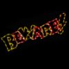 Picture of Halloween Sign LED BEWARE! 44"