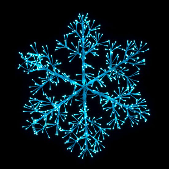 Picture of Dynamic RGB LED Sparkler Snowflake 36"