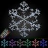 Picture of Dynamic RGB LED Sparkler Snowflake 60"