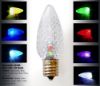 Picture of Dynamic RGB Transparent Faceted C9 Bulb