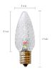 Picture of Dynamic RGB Transparent Faceted C9 Bulb