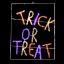 Picture of Halloween Sign Trick or Treat 20" Acrylic