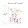 Picture of Halloween Sign Trick or Treat 20" Acrylic