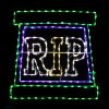 Picture of Halloween Sign Rest in Peace Tombstone 36"