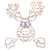 Picture of Peek a Boo:  Dancer the Reindeer