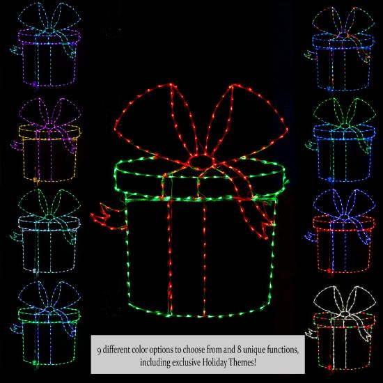 ECommerce Test - Dynamic RGBWW Gift Box Round RGB 60